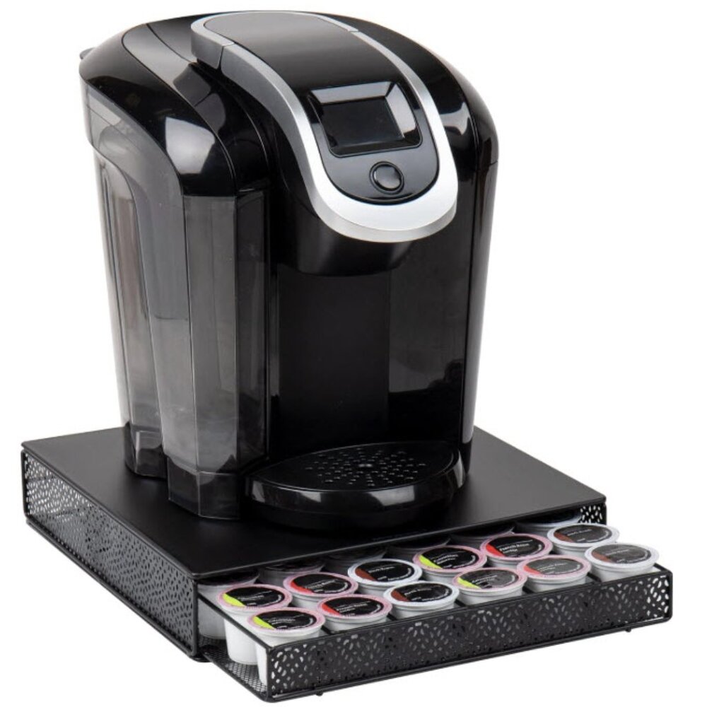 K Cup Holder: Holds 36 pods Black